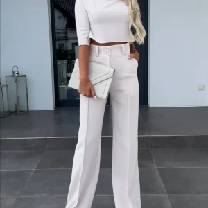 2-delige top met broek