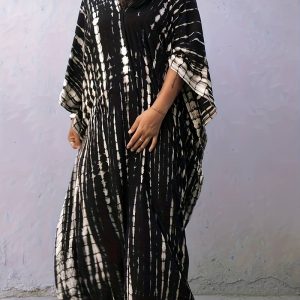 Oversized kaftan jurk