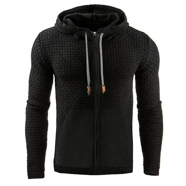 Trui met capuchon en ritssluiting - Afbeelding 2