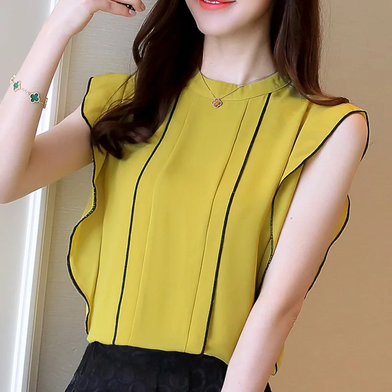 Chiffon blouse voor dames - Afbeelding 6