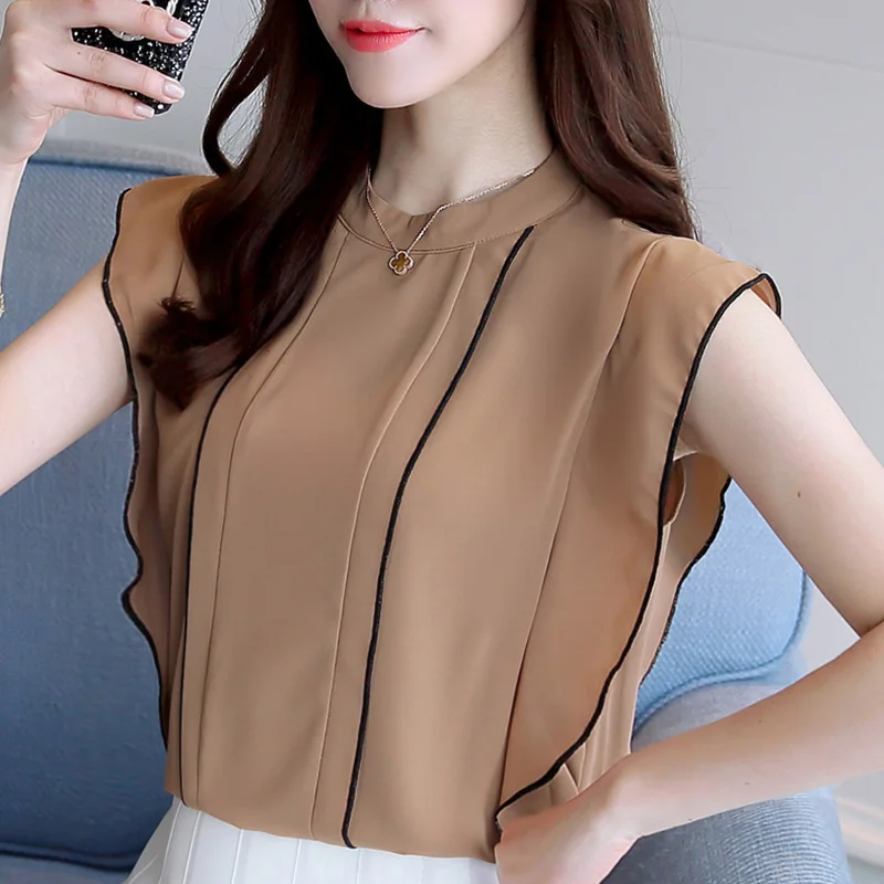 Chiffon blouse voor dames - Afbeelding 8