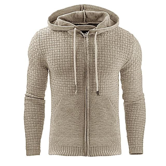 Trui met capuchon en ritssluiting - Afbeelding 4