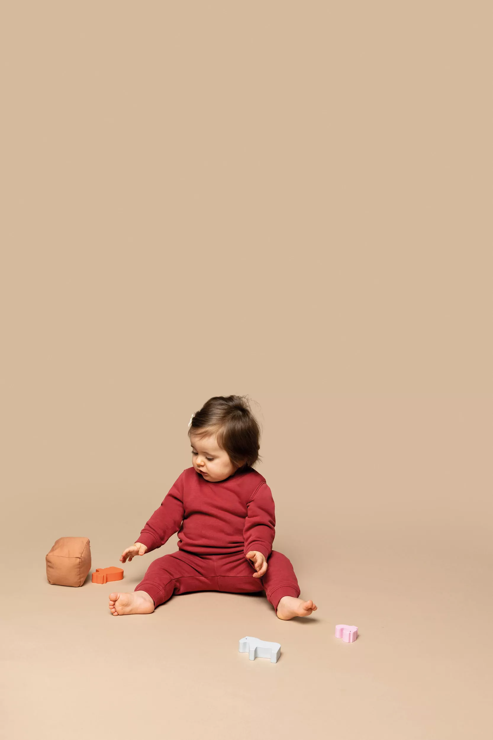 K836 – Duurzame fleece baby broek - Afbeelding 3