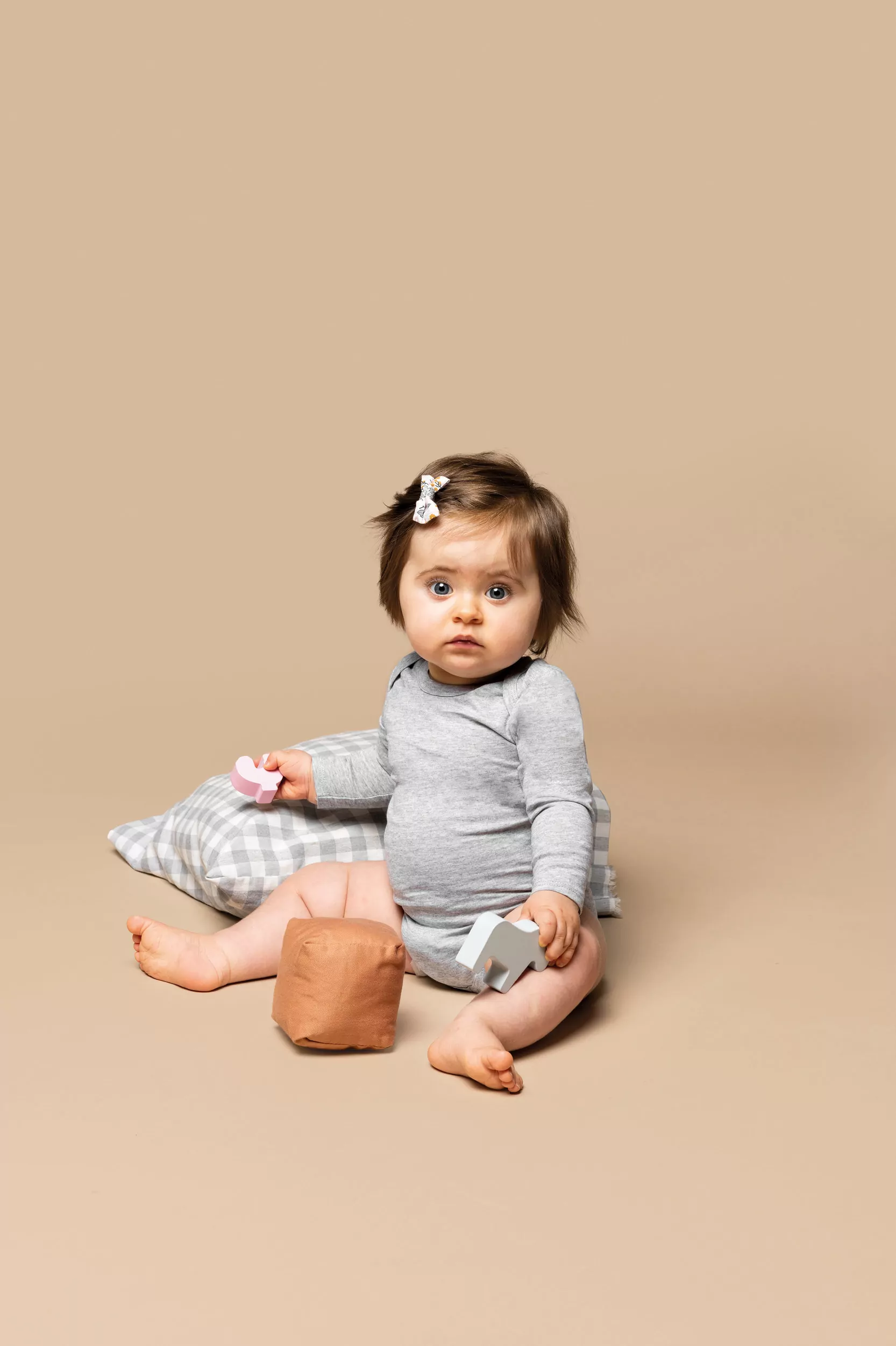 K837 – Baby Romper lange mouwen van bio katoen - Afbeelding 7