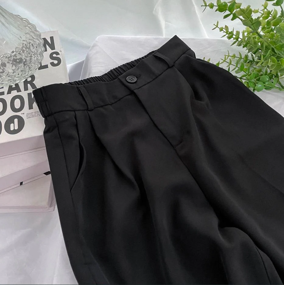 Creatieve cropped broek | Damesbroek met hoge taille en cropped lengte - Afbeelding 6