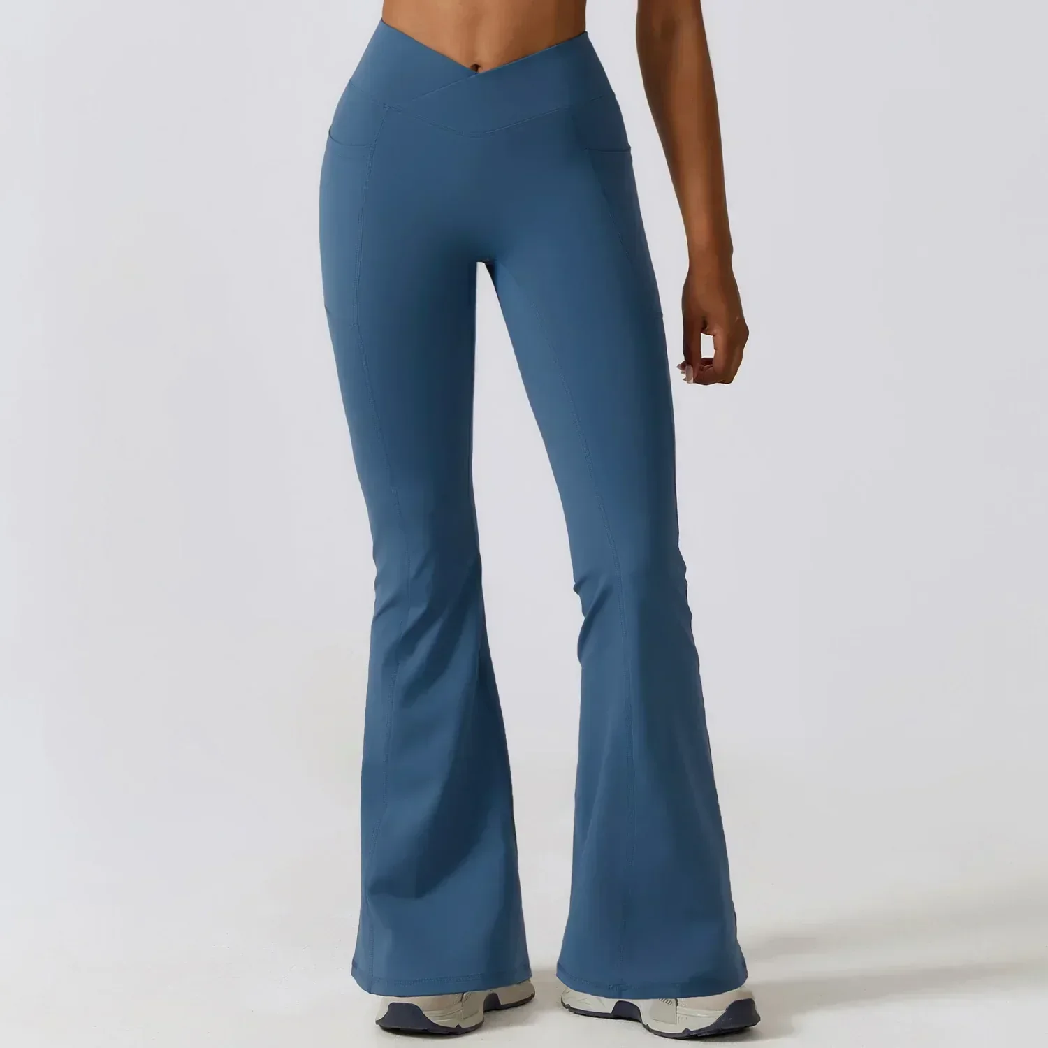 Azura | Hoge getailleerde flare legging - Afbeelding 8
